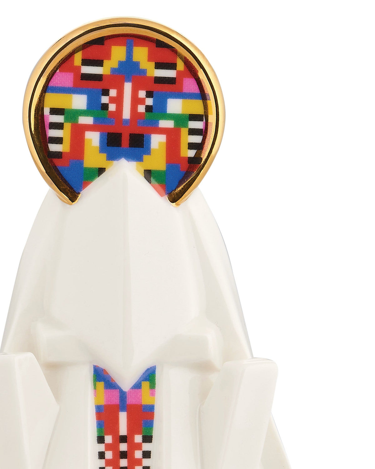 ALESSI Holyhedrics Mary figurine By Elena Salmistraro