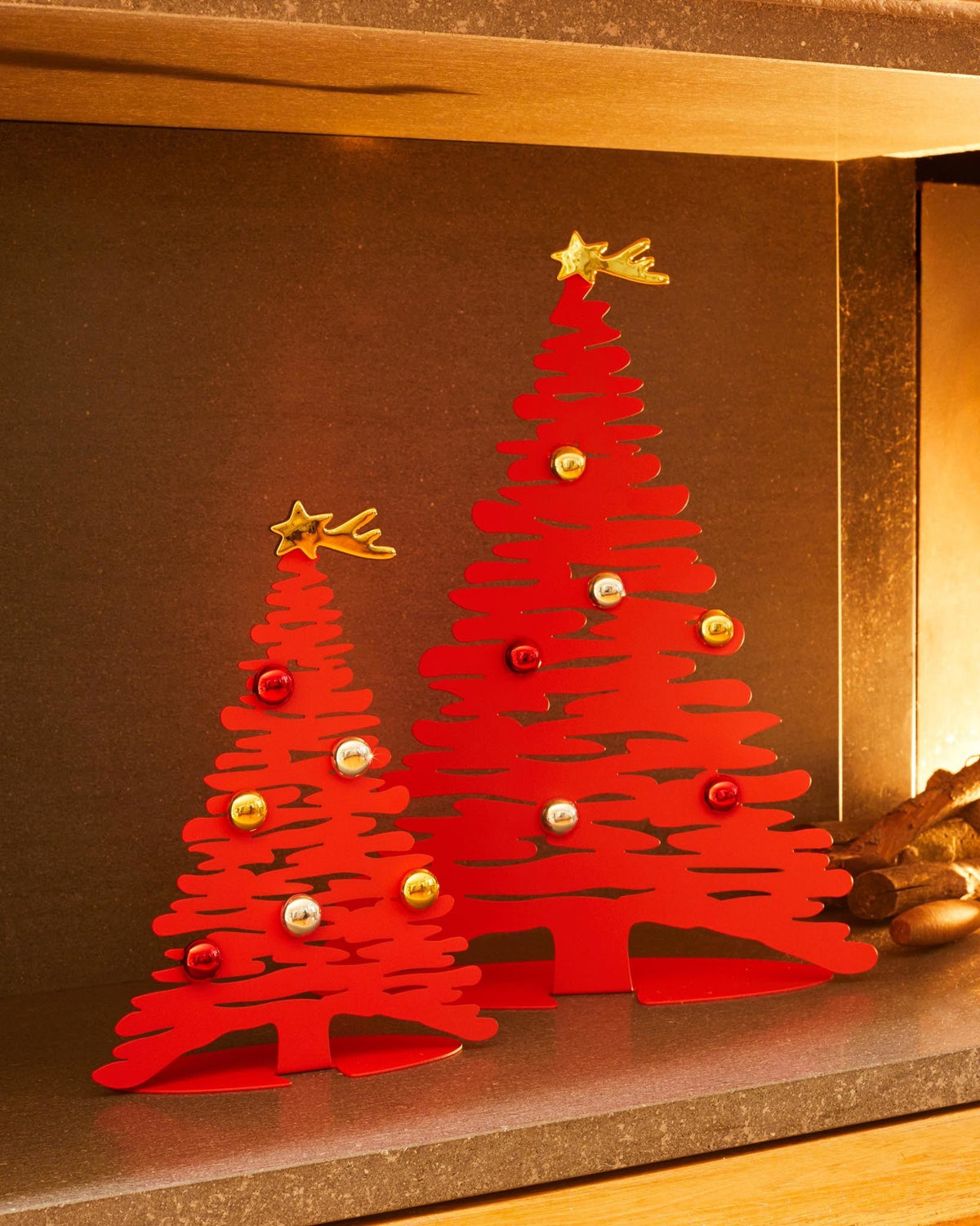 ALESSI Bark for Christmas Magnet set By Boucquillon & Maaoui