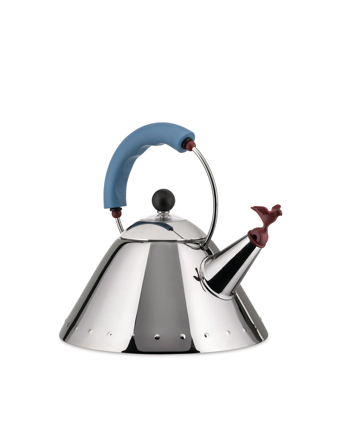 ALESSI 9093 Stainless Steel Kettle Designed by Michael Graves