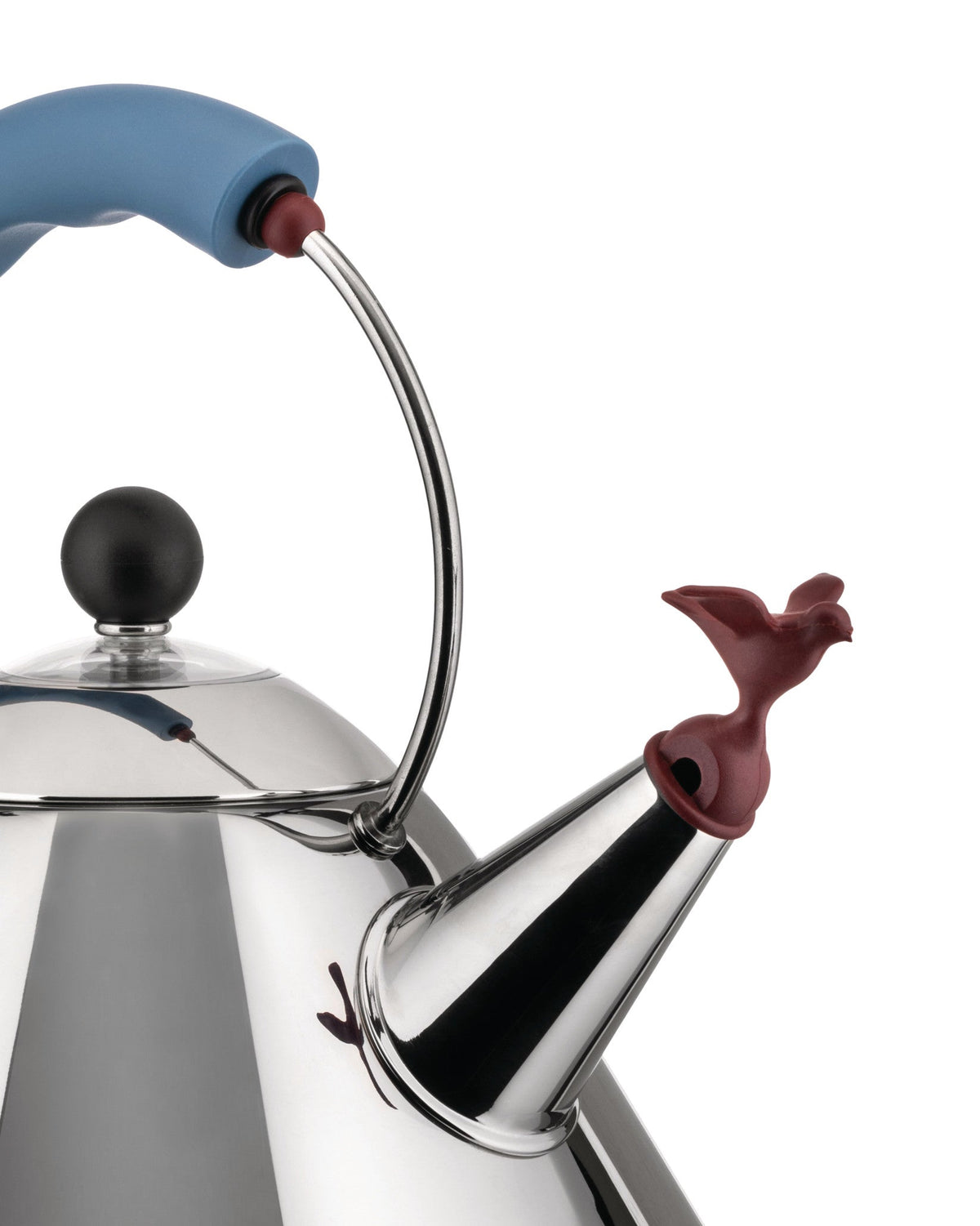 ALESSI 9093 Stainless Steel Kettle Designed by Michael Graves