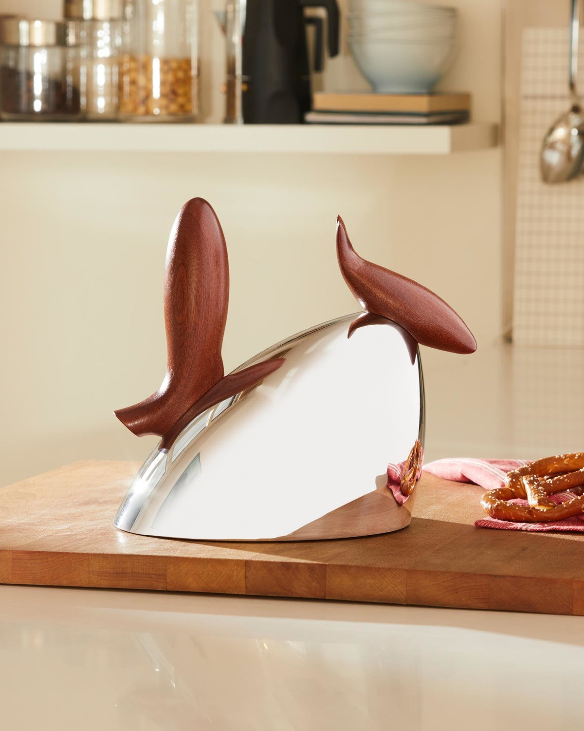 ALESSI Pito Kettle In Stainless Steel Designed By Frank Gehry