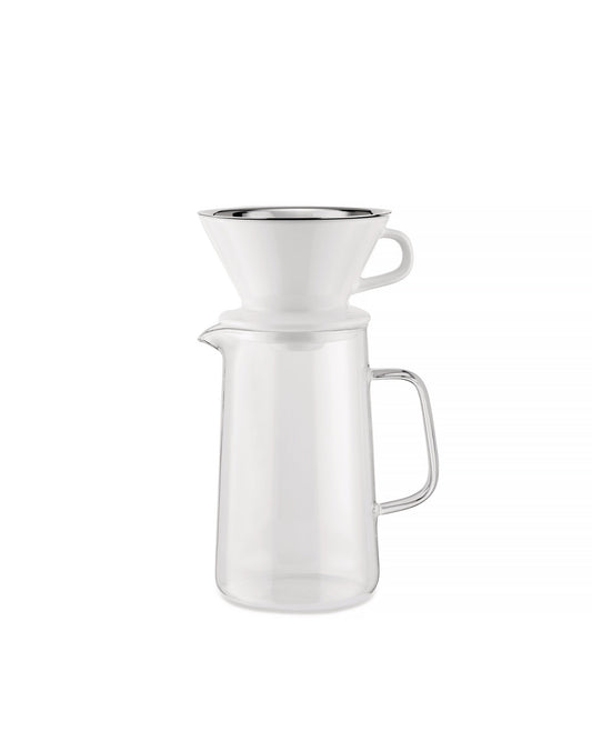 ALESSI Slow coffee: Set for Slow coffee by Keiji Takeuchi