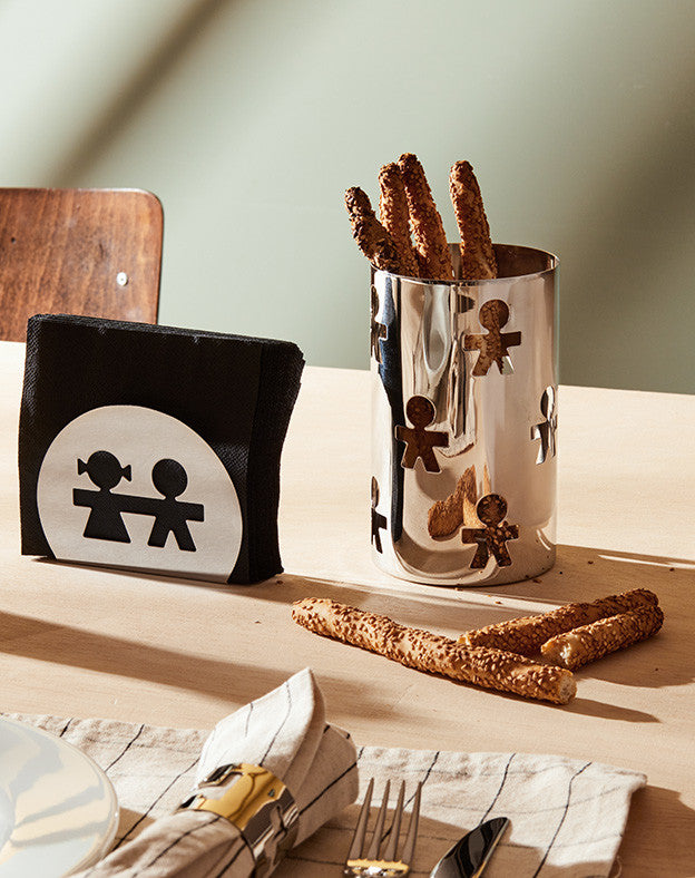 ALESSI Girotondo: Paper napkin holder designed By King-Kong