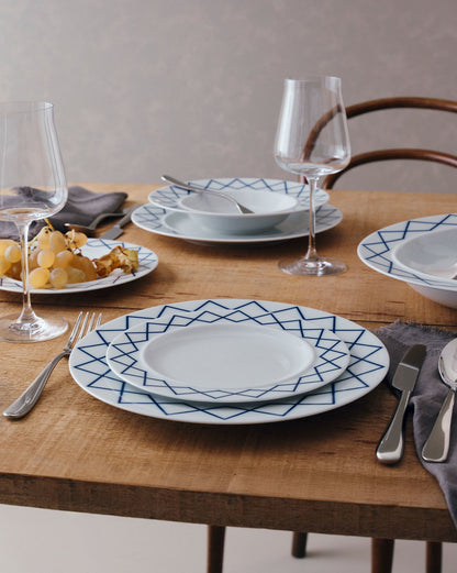 ALESSI La Bella Tavola - My Beautiful China: Dessert Plate By Sottsass