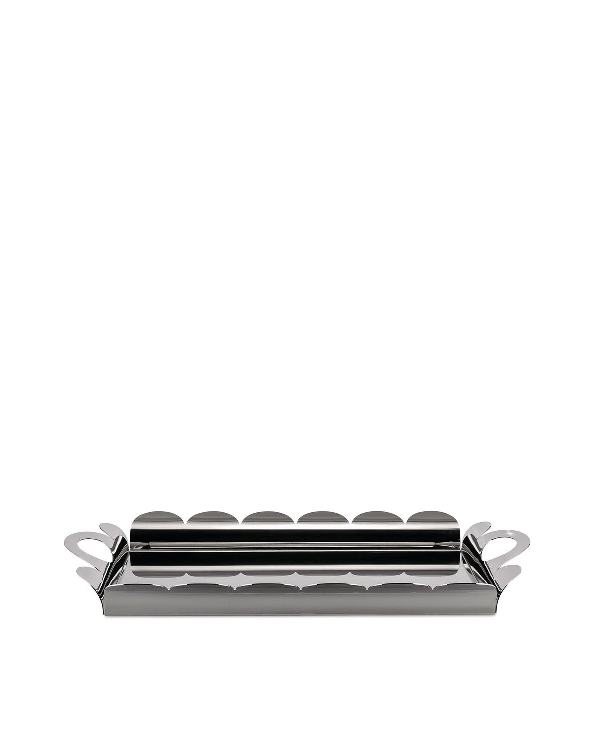 ALESSI Recinto: Rectangular tray with handles