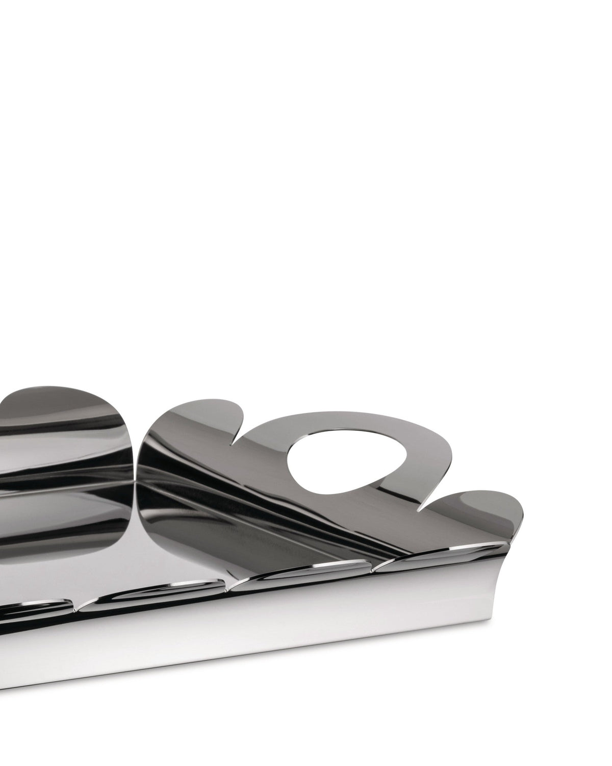 ALESSI Recinto: Rectangular tray with handles