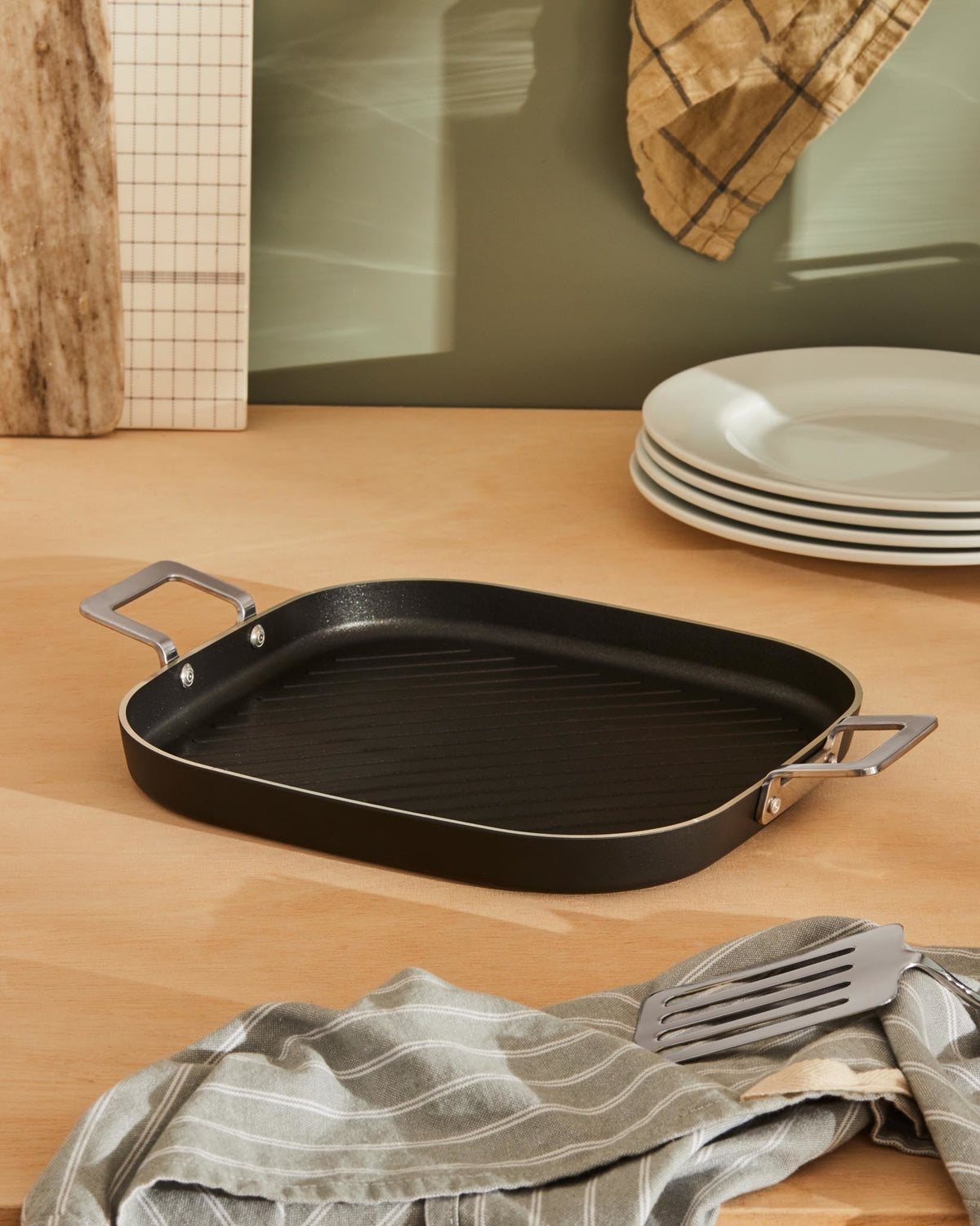 ALESSI Pots&Pans: Grill Pan By Jasper Morrison
