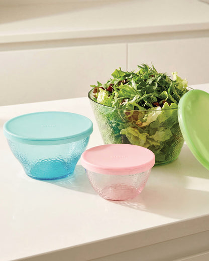 ALESSI Fresco: Green Glass Food Container By David Chipperfield