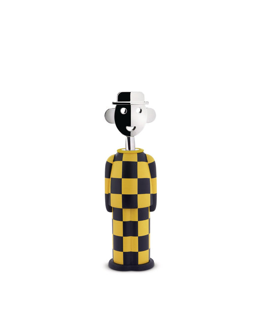 ALESSI Giallo e Nero: black and yellow Corkscrew by Mendini