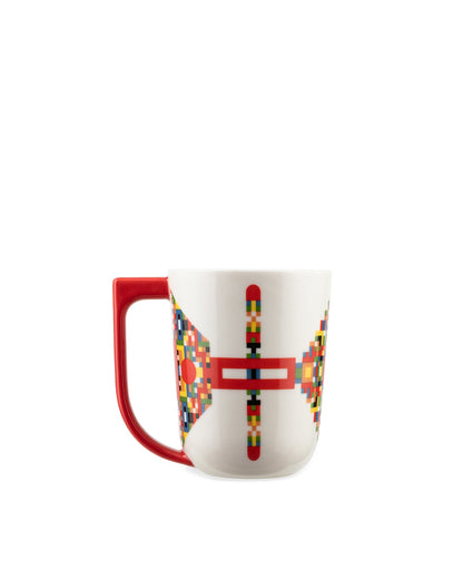 ALESSI Holyhedrics Mug By Elena Salmistraro