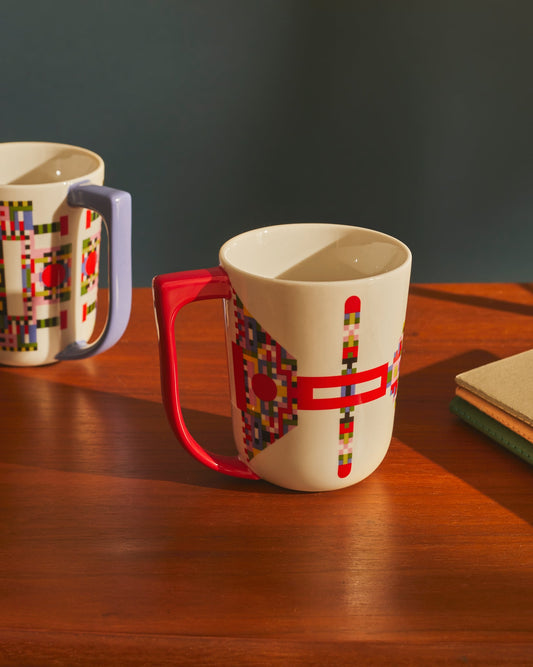 ALESSI Holyhedrics Mug By Elena Salmistraro