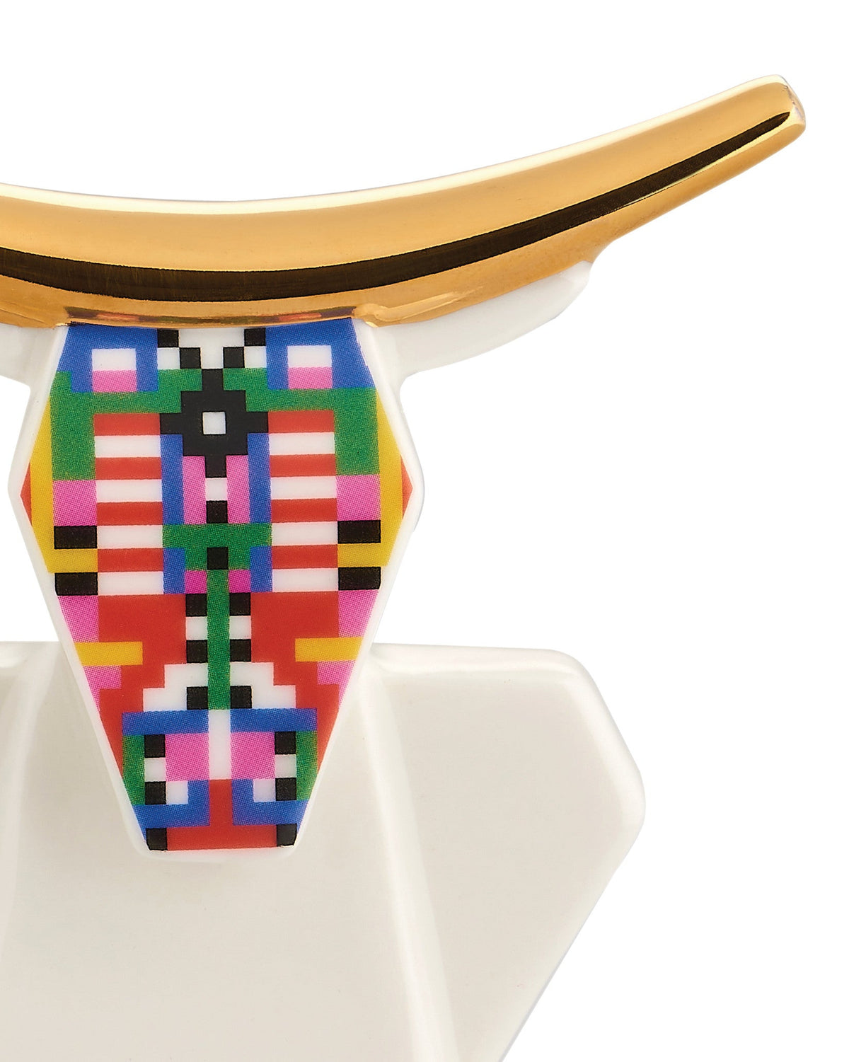 ALESSI Holyhedrics Cow figurine By Elena Salmistraro