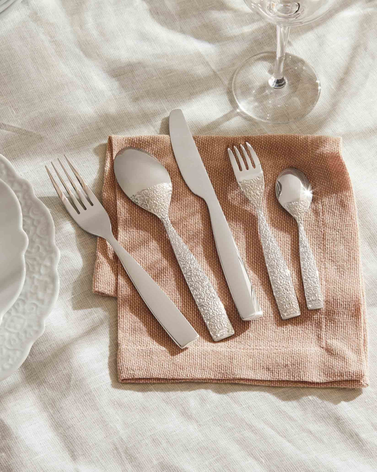 ALESSI Dressed Table Spoon - 6 Pieces