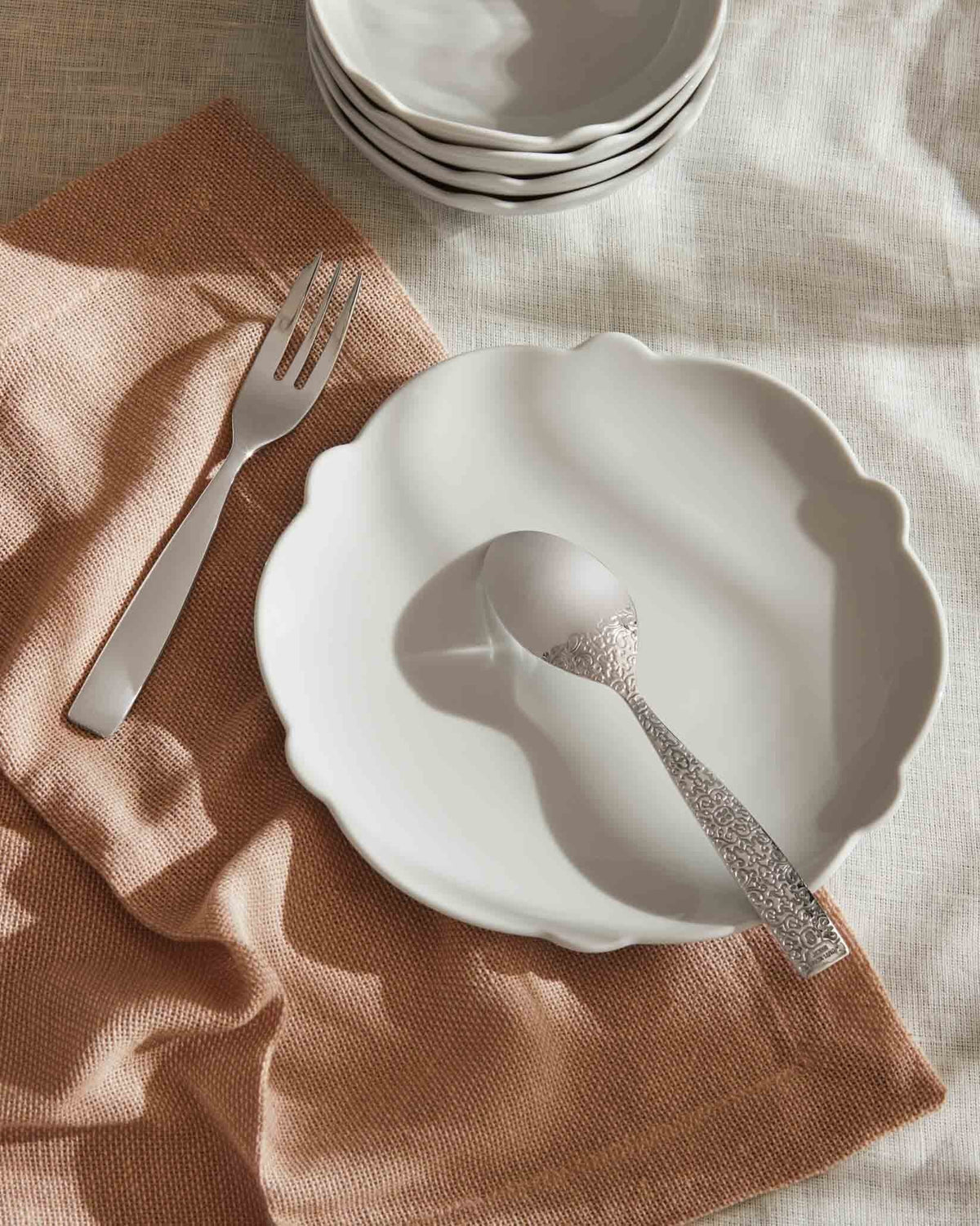 ALESSI Dressed Pastry Fork - 6 Pieces