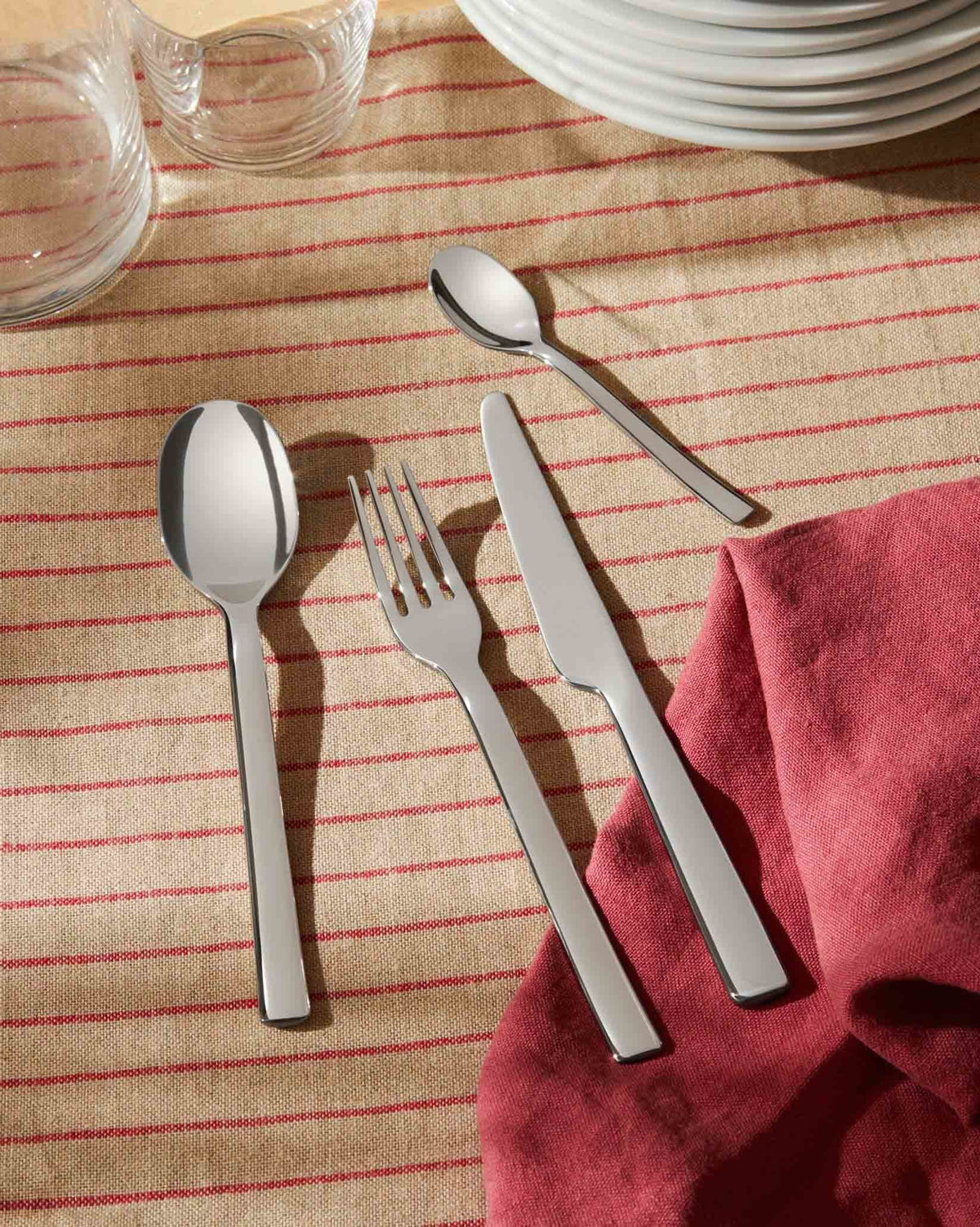ALESSI Ovale Dessert Spoon - 6 Pieces