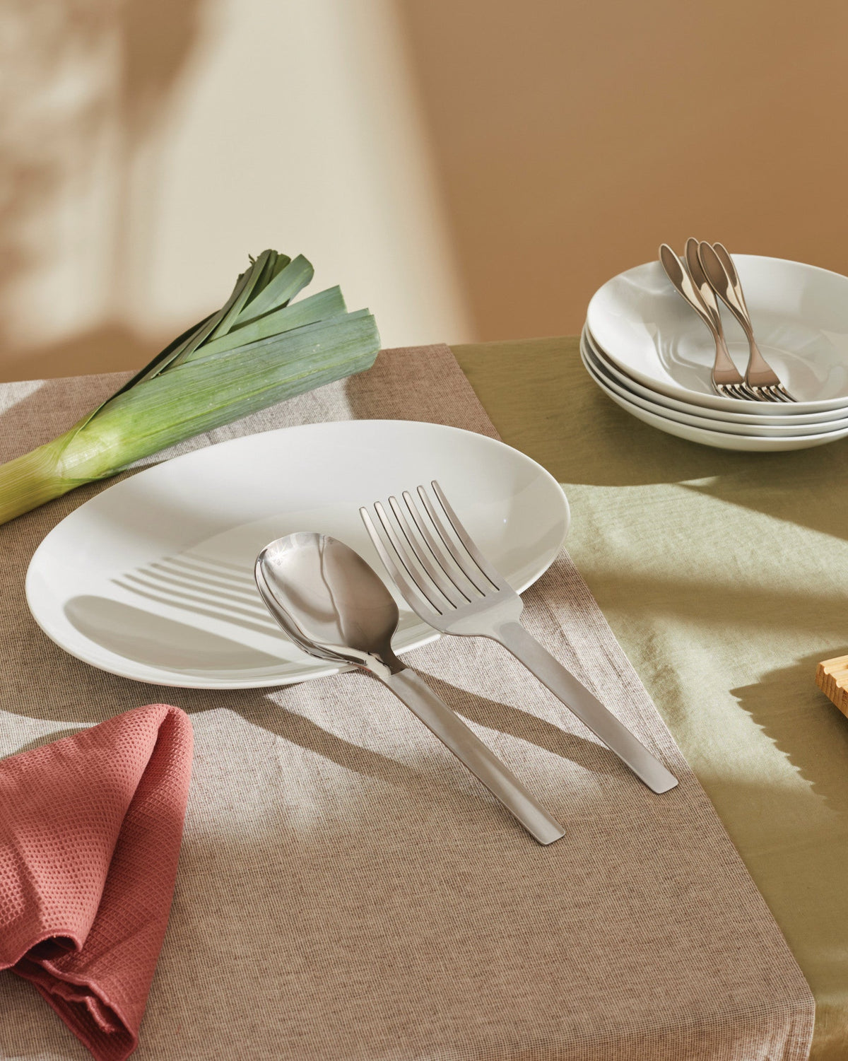 ALESSI Tibidabo: Rice and vegetable spoon By Kristiina Lassus